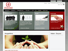 Tablet Screenshot of kumed.org.tr
